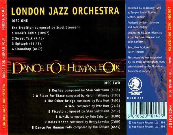 The London Jazz Orchestra – Dance for Human Folk