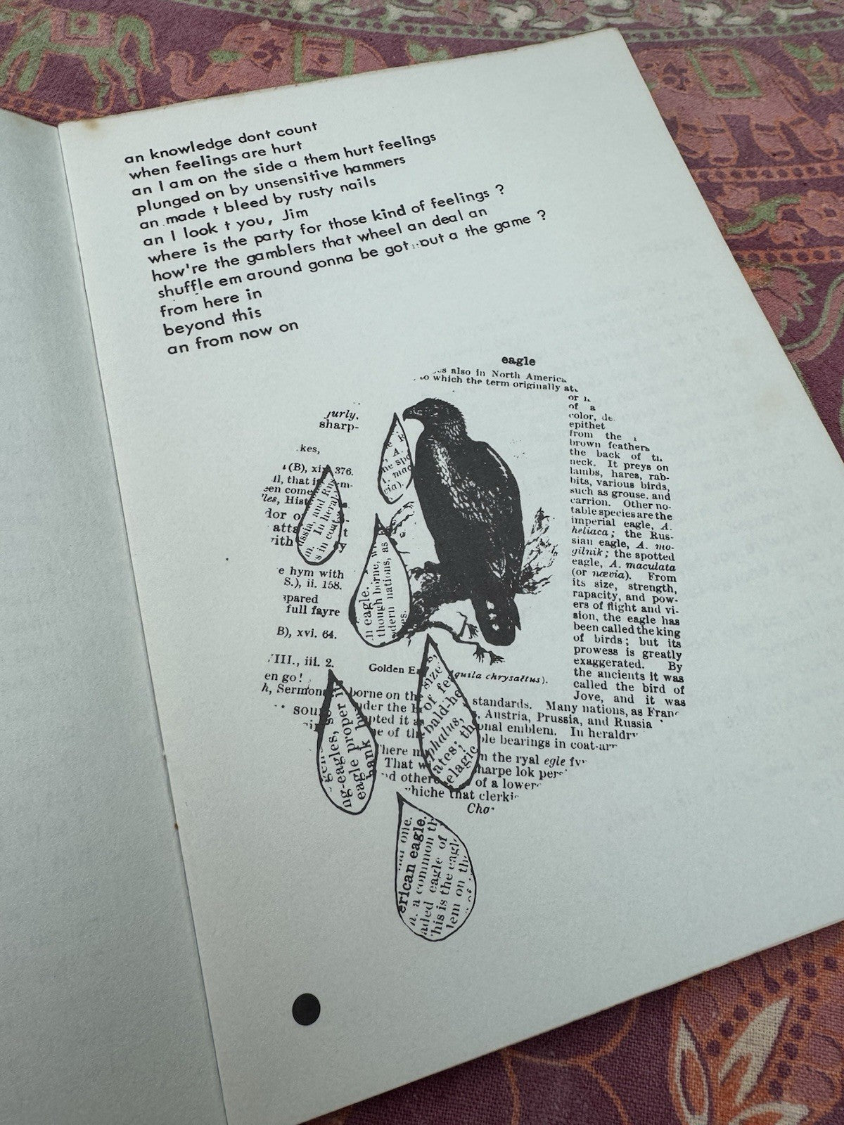 Bob Dylan 60s memorabilia booklet XI Outlined Epitaphs & Off The Top Of My Head