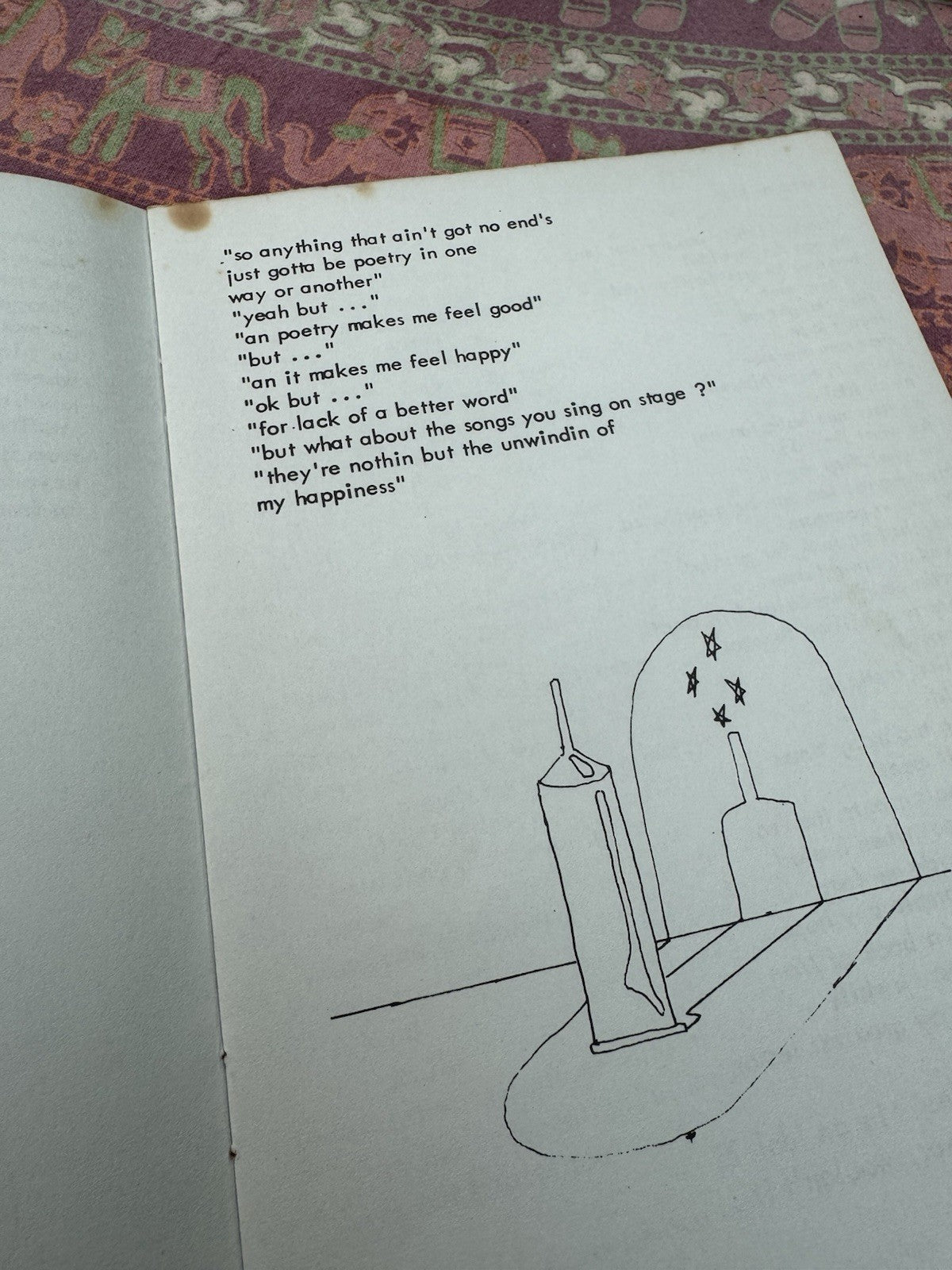 Bob Dylan 60s memorabilia booklet XI Outlined Epitaphs & Off The Top Of My Head