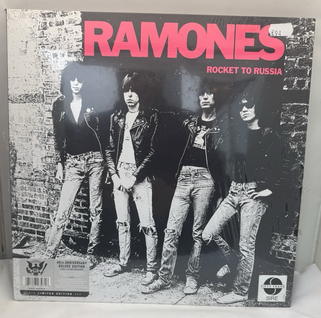 Ramones – Rocket To Russia (40th Anniversary Deluxe) 4CD Box Set | CD | 2017 |