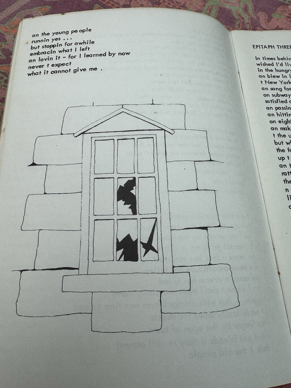 Bob Dylan 60s memorabilia booklet XI Outlined Epitaphs & Off The Top Of My Head