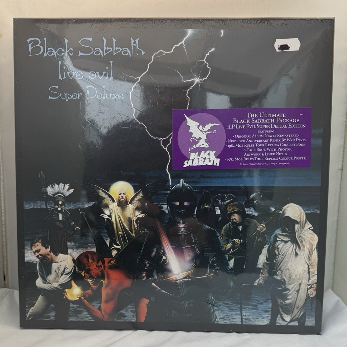 Black Sabbath – Live Evil (Super Deluxe) | 4xLP Boxset | 2023 | BMG