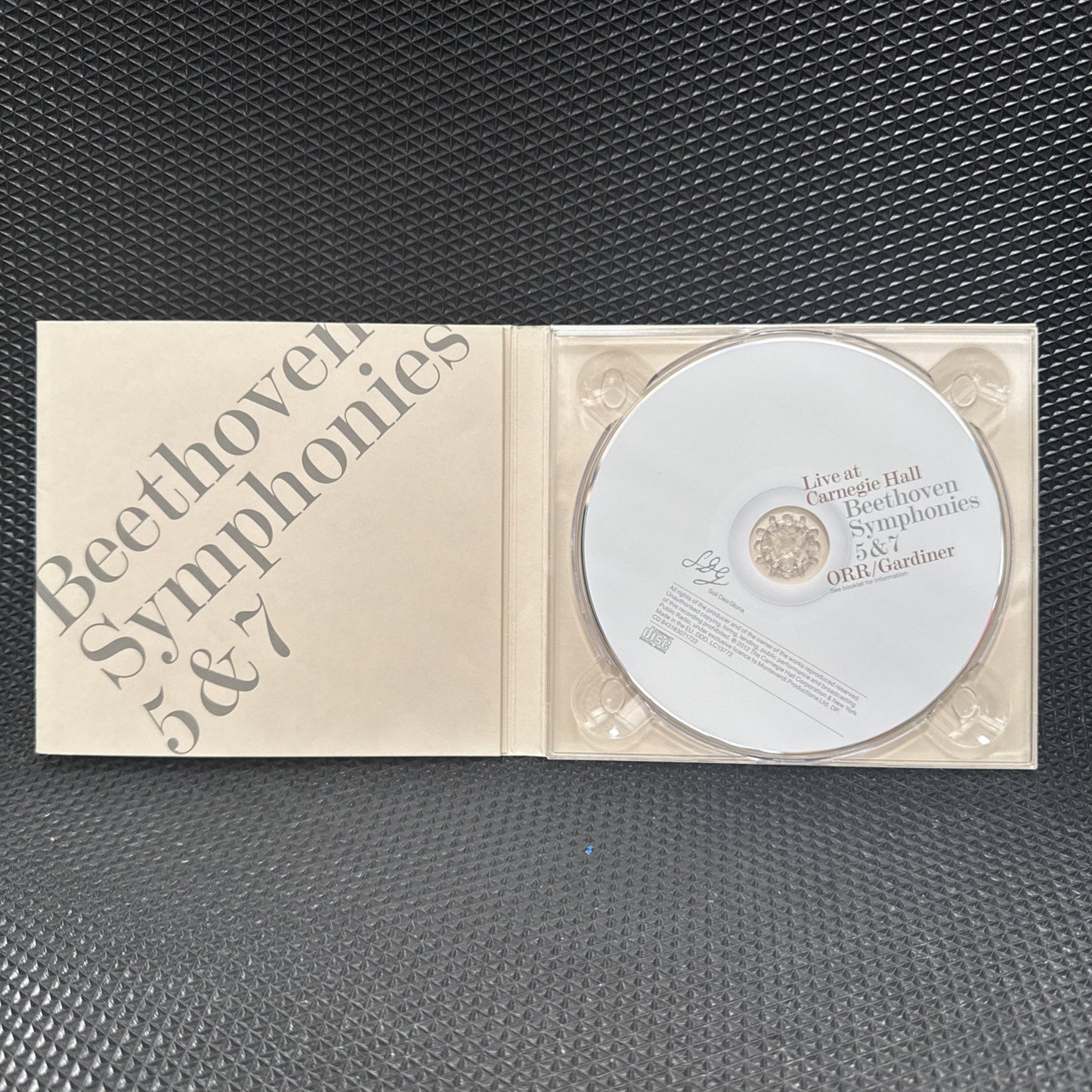 Beethoven's powerful 5th & lyrical 7th, performed by Gardiner and the ORR, 2012